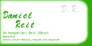 daniel reit business card